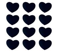 HDOYTXXM 12 accessori per tennis, vibrazioni, ammortizzatore, corda a forma di cuore, ammortizzatore, protezione per il polso