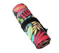 HDOYTXXM 24.12.36/48/72 Fori Matite Roll Canvas Organizzatori Bag Wrap Rollable Bag Rolling Case Bag, 48 fori