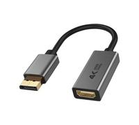 HDOYTXXM Ad alta velocità da DP a HDMIS 4K60Hz per computer portatili, connettori per piastre dorate e funzionalità Play Design