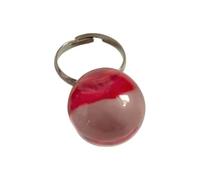 HDOYTXXM Anelli da cocktail trasparenti a forma di sfera, design moderno unisex, accessori per le dita per tutti i giorni o come regalo, anelli a bolle unici, come descritto