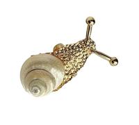 HDOYTXXM Anello a forma di lumaca con accento di conchiglia, elegante gioiello da resort per la spiaggia, eventi di vacanza e uso quotidiano, anelli alla moda sulla costa