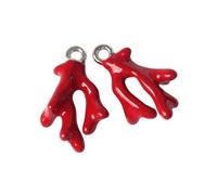 HDOYTXXM Artisti Oceanics Corals Lega Ciondolo Fascino Per Le Agenzie Artigianali I Disegni Versatili Portatili Creare Gioielli Oceanici Minimalista, Taglia unica, come descritto