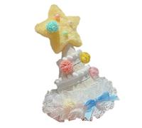 HDOYTXXM Bella peluche Star Hairband Bowknot corona per festa di compleanno ruolo gioco attività bambini ragazza sentieri testa bambini festa di compleanno copricapo copricapo copricapo