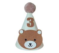 HDOYTXXM Bellissimo cappello di compleanno per bambini, per feste di noleggio per feste, con 1-9 numeri, per occasioni speciali