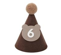 HDOYTXXM Bellissimo cappello di compleanno per bambini, per feste di noleggio per feste, con 1-9 numeri, per occasioni speciali