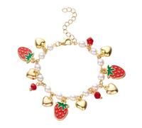 HDOYTXXM Braccialetto Di Fascino Di Moda Simboleggia Dolce E Felicità Che Sono Adatto Per Giovani Donne E Gli appassionati Di Moda Gioielli Della Catena Di Frutta, Taglia unica, come descritto