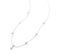 HDOYTXXM Ciondolo esagerato Collana Quattro Piante Foglie Collana Metallo Texture Moda E Gioielli Alla Moda Per Le Donne Incantesimo Della Felicità Ciondolo Adatto, Taglia unica, come descritto, come