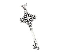 HDOYTXXM Collana di Forma Vintage Ciondolo Fatto A Mano Gioielli Trama In Acciaio Inox Per Gioielli Progettare Accessori Collana Pendente, Taglia unica, come descritto, come descritto