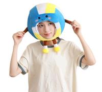 HDOYTXXM Cotone Traspirante Copertura Completa Cappucci Costume Cinghia Regolabile Perfetto Per Gli appassionati di Pallavolo Apparizioni Sport Event Costume Copricapo