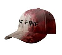 HDOYTXXM Creep, cappello da baseball per Halloween, per diverse feste, unisex, per appassionati di costumi di Halloween, copricapo horror