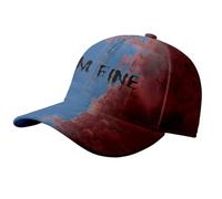 HDOYTXXM Creep, cappello da baseball per Halloween, per diverse feste, unisex, per appassionati di costumi di Halloween, copricapo horror