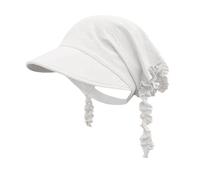 HDOYTXXM Elegante Cappello da baseball in cotone Morbido Bandanas Sciarpa Per Gli sport di Viaggio E Tutti I Giorni Indossare Tutti I Giusti Baseball Donne, bianco, Taglia unica