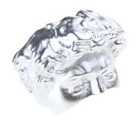 HDOYTXXM Figura Robale Anelli Aperti Eleganti Legati Anelli Aperti Con Disegni Regolabili Perfetto Per Gli appassionati Di Moda Anello In Argento Alla Moda, come descritto