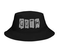 HDOYTXXM Halloween Punk Print Fisherman Morbido Cotone Comodo Secchio Floppy Copricapo Per Adulti Quotidiano E A Tema Party Cappello Pescatore Per Halloween Party
