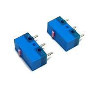 HDOYTXXM Huano Original Mouse Microinterruttore Blu Per Shell 70G 0 74n Tasto Per Mouse Gaming (2 parti 80 milioni di clic