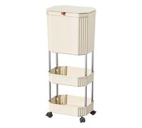 HDOYTXXM Installazione rapida Rifiuto Plastica Può Storage Rack Organizzatori Design Efficiente Per Le Piccole Cucine Rifiuti Estetici Da Cucina Dopo