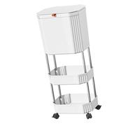 HDOYTXXM Installazione rapida Rifiuto Plastica Può Storage Rack Organizzatori Design Efficiente Per Le Piccole Cucine Rifiuti Estetici Da Cucina Dopo