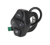 HDOYTXXM Interruttore del pulsante del faro impermeabile di ricambio per scooter elettrico 5 pin di rotazione segnali interruttori per accessori scooter pulsante del faro impermeabile