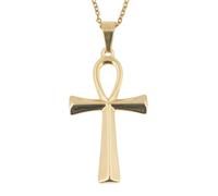 HDOYTXXM La collana alla moda con ciondolo a forma di croce per donne e donne alla moda riflette personalità e fede per l'uso quotidiano nel tempo libero e gioielli alla moda, Einheitsgröße, come