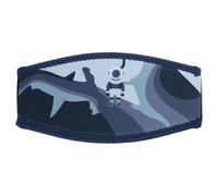 HDOYTXXM Maschera Subacquea in Neoprene Cinghie Protezione per Capelli Avvolgente Impermeabilizza Immersioni e boccaglio per Uomini e Donne Immersioni in Neoprene durature