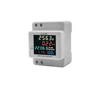 HDOYTXXM Misuratori digitali monofase, monitor del consumo di elettricità, 40-300 0 V, 100 A, amperometro, tensione di potenza