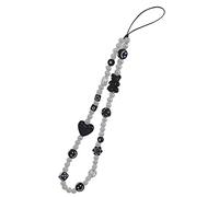 HDOYTXXM Moda donna perline cordino orso cuore forma cubo perline telefono cellulare cordino cordino cordino