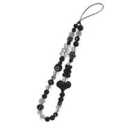 HDOYTXXM Moda donna perline cordino orso cuore forma cubo perline telefono cellulare cordino cordino cordino