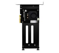 HDOYTXXM PCIe 5.0 a E1S modulare con installazione senza attrezzi e raffreddamento a ventola con scheda adattatore per unità U.2-U.3