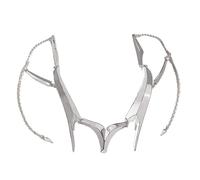 HDOYTXXM Punk Maschera Feticcio Irregolare Gothic Punk Meccanico Alien Fluid Face Accessori Orecchini Gioielli Per Donne Uomini