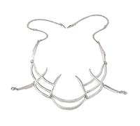 HDOYTXXM Punk Maschera Feticcio Irregolare Gothic Punk Meccanico Alien Fluid Face Accessori Orecchini Gioielli Per Donne Uomini
