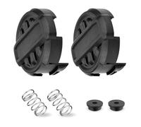 HDOYTXXM Set di 2 Trimmer Head Caps Covers Con Molle Per QuickFeed Parti Per DCST922P1 DCST922B DCST972X1 Serie