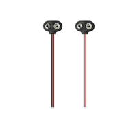 HDOYTXXM T/I Shped DC5521 DC5521 Tester per batteria a denti neri in ABS, alloggiamento resistente agli urti, tester professionale in ABS rigido con molteplice compatibilità