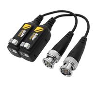 HDOYTXXM Trasmettitori Plug And Play a Doppio Canale per telecamere analogiche Che eliminano Le distorsioni ' Immagine sulle distanze Trasmettitori passivi a doppino Intrecciato AHD Cvis Tvis