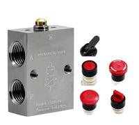 HDPHCRIUN Valvole di Controllo pneumatiche a 3/2 Vie S3 M5 1/8 1/4 S3B/C/D/Y/R/S3L/V/S3PL/PP/PF/PM/HS-M5/06/08 Interruttore valvola Meccanica Tipo a Rullo(S3B)
