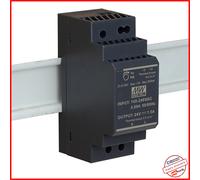 Alimentatore 24v MEAN WELL Barra Din Meanwell 24 v trasformatore led HDR-30-24 [EEK: Conforme]