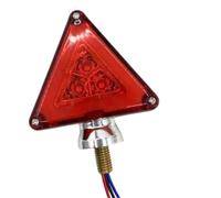 HDREFIRTD Triangolo Stradale Luce stroboscopica Triangolare Indicatore di direzione del parafango con piedistallo Montaggio a Perno a Doppia Faccia