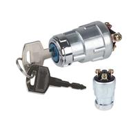 HDRTCBU Interruttore di accensione Interruttore di Avviamento Accensione Motore Terminale Universale 3 Posizioni 12V con 2 Chiavi per Scooter per Camion Carrello Elevatore per Trattore Moto Auto