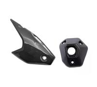 HDRTCBU Moto Scudo Termico Adatto per Honda ADV150 2019-2020 2 Pezzi Tubo di Scarico marmitta Tubo Scudo Termico Porta di Protezione Copertura Protettiva Scudo Termico