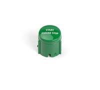 HDRTCBU Motore Interruttore Accensione LR014015 Adatto per Land Range Rover Discovery 4 Pulsante di avviamento e Arresto del Motore Coperchio dell'interruttore Pulsante di(Green)