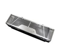 HDRTCBU Protettiva Radiatore Moto Adatto per Yamaha XJR400 XJR1300 Ricambi per motociclette Griglie radiatore Radiatori Olio, coperture di Protezione e Piastre protettive Protezione Radiatore(XJR400)