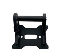HDRTCBU Supporto GPS per moto Adatto per accessori per motociclette Adatto per CFMOTO 450MT 2025 Supporto per telefono GPS in alluminio CNC Supporto per estensione di navigazione(Black 12mm LOGO)