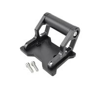 HDRTCBU Supporto GPS per moto Adatto per accessori per motociclette Adatto per CFMOTO 450MT 2025 Supporto per telefono GPS in alluminio CNC Supporto per estensione di navigazione(Black-CFMOTO-C)
