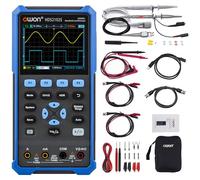 HDS2102S Oscilloscopio OWON 3-in-1 a doppio canale + 1 sorgente di segnale CH Oscilloscopio digitale portatile con multimetro a 4 1/2 bit + generatore di segnali