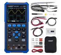 HDS2202 OWON Oscilloscopio 2 in 1 200 MHz larghezza di banda oscilloscopio palmare due canali 1GSa/s frequenza di campionamento con funzione di calibrazione automatica LCD da 3,5 pollici