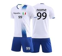 HDSD Maglie da Calcio Personalizzare la Maglia Set Divise e Pantaloncini da Calcio Taglie da Bambino e Adulto