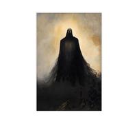 HDSDA Poster su tela, motivo: Erebus, il dio delle tenebre, decorazione per camera da letto, ufficio, camera da letto, regalo, 50 x 75 cm