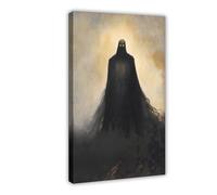 HDSDA Poster su tela, motivo: Erebus, il dio delle tenebre, decorazione per camera da letto, ufficio, camera da letto, regalo, 50 x 75 cm