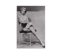HDSHJFIK Gloria DeHaven - Poster decorativo da parete su tela, con stampa moderna di bellezza classica, poster decorativo per camera da letto, 20 x 30 cm