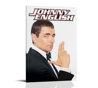 HDSHJFIK Johnny English - Poster decorativo da parete su tela, stampa moderna, per camera da letto, 20 x 30 cm