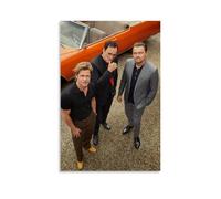 HDSHJFIK Poster decorativo da parete con scena del film Quentin Tarantino, Leonardo DiCaprio, poster decorativo da parete su tela, poster decorativo moderno per la camera da letto, 30 x 45 cm